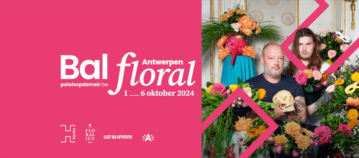 banner bal floral