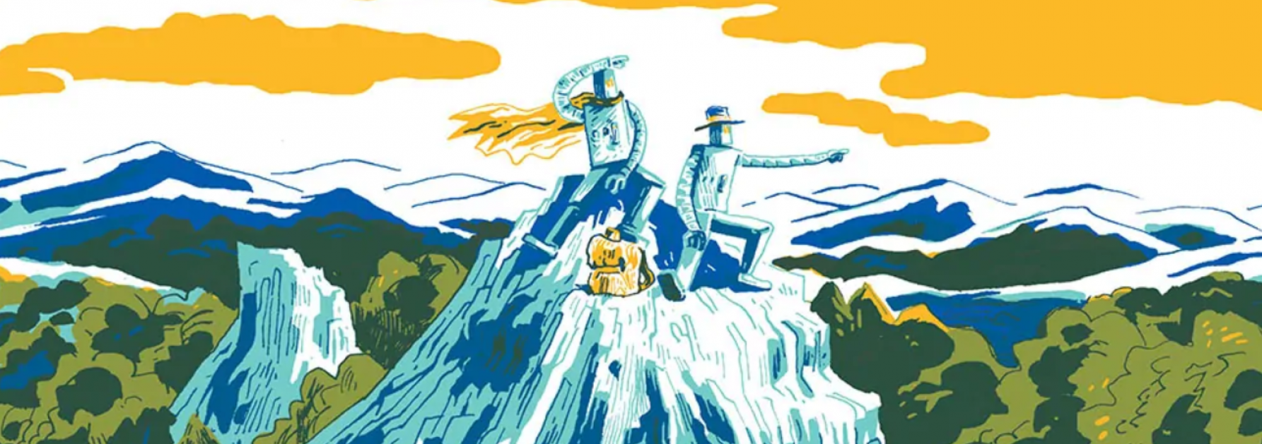 Een wonderlijke expeditie van Robots