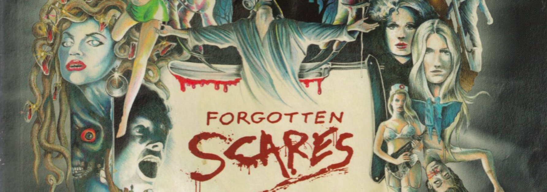 Poster waar opstaat 'Forgotten Scares'