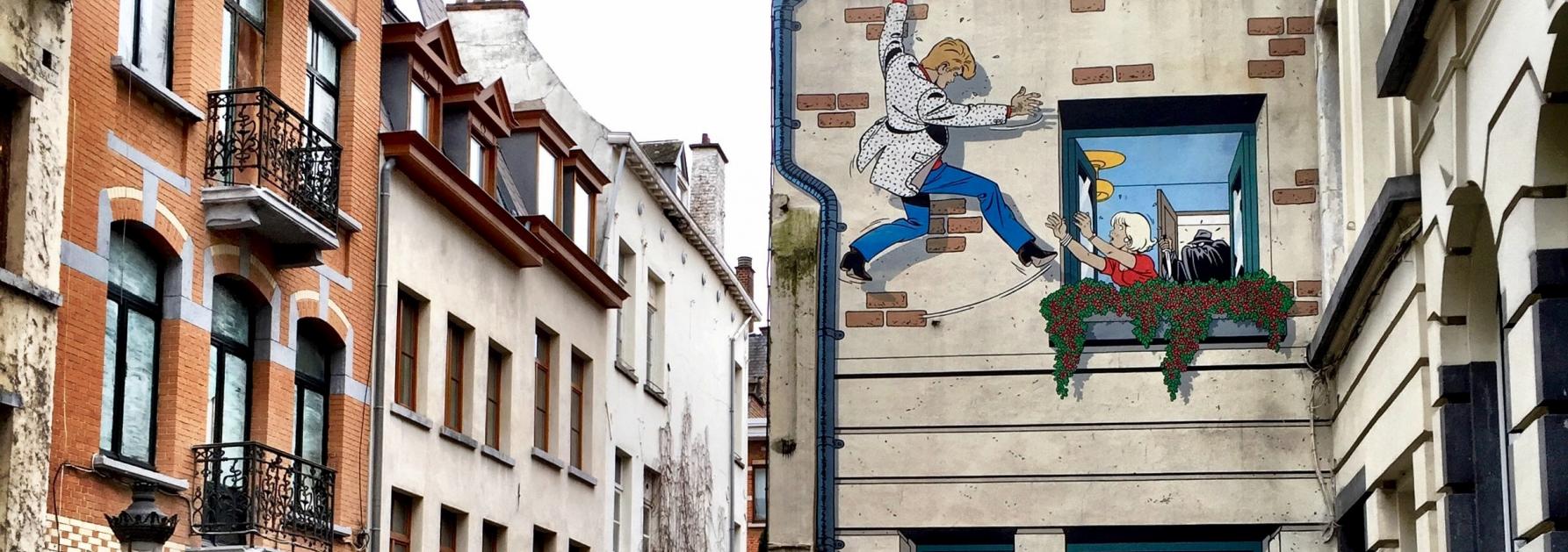 Stripwandeling Brussel