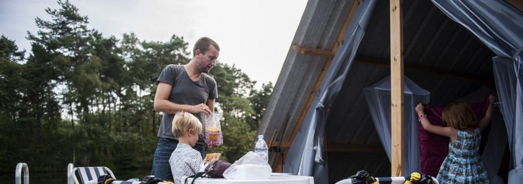 Vlotkamperen op het Zilvermeer