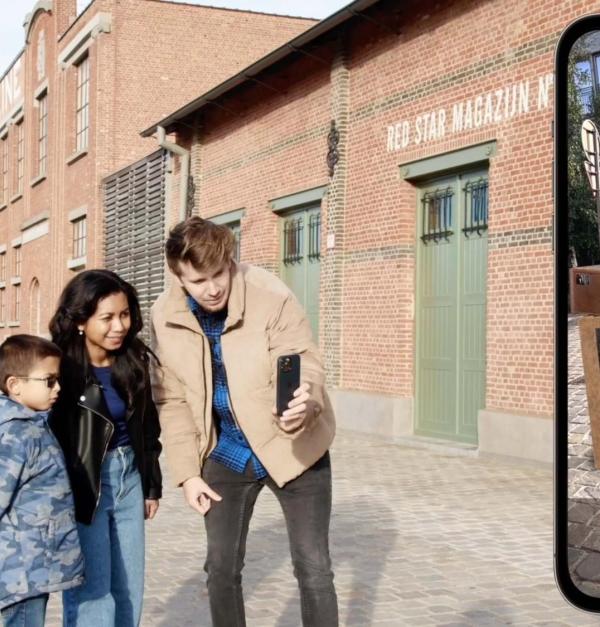 Gezin met de FAAM-app