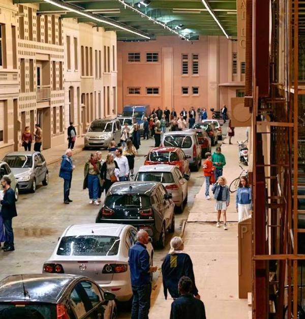 Afbeelding van de tentoonstelling Onzichtbare Stad van Thomas Verstraeten.