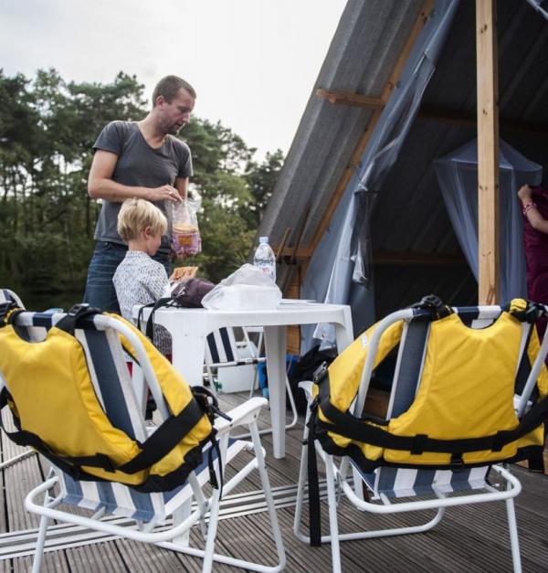 Vlotkamperen op het Zilvermeer